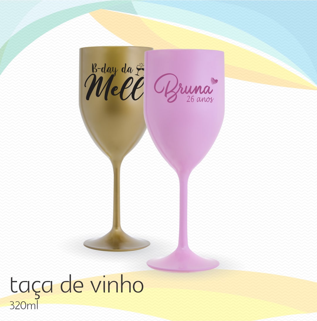 Taça Vinho Personalizada