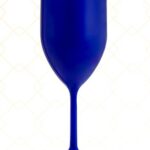 Taça Vinho 320 ml azul leitoso