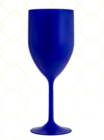 Taça Vinho 320 ml azul leitoso