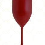 Taça Vinho 320 ml vermelho leitoso