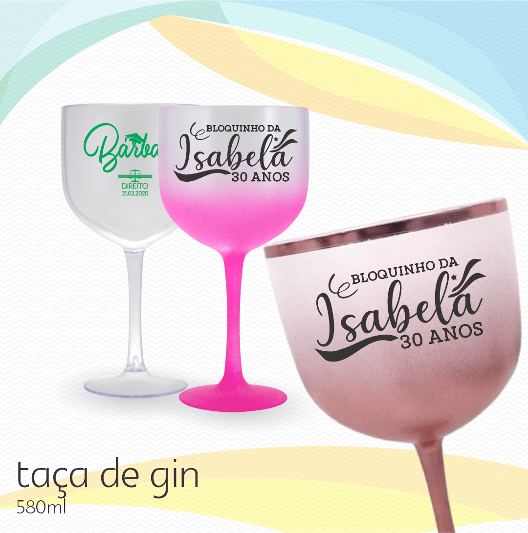 Taça Gin Personalizada